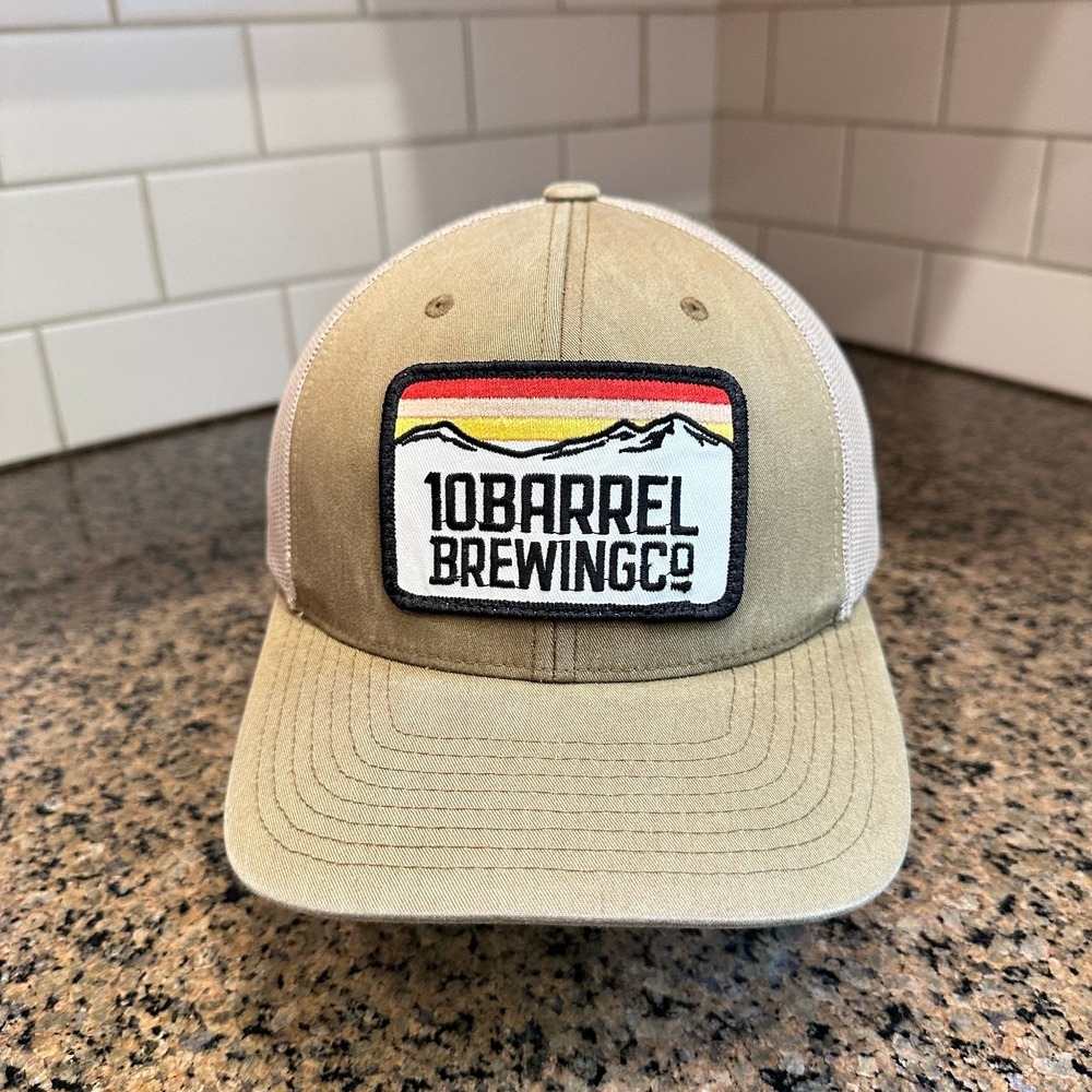 10 Barrel Brewing Co. Yupoong Classics Trucker Hat Snapback Tan